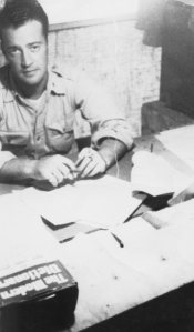 Lt. Al looking like he needs some R&R. Papua New Guinea 1944